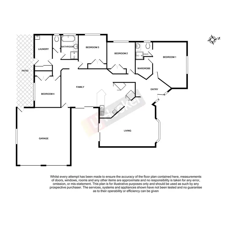 Floorplan of Homely house listing, 2 Solandra Crescent, Calamvale QLD 4116