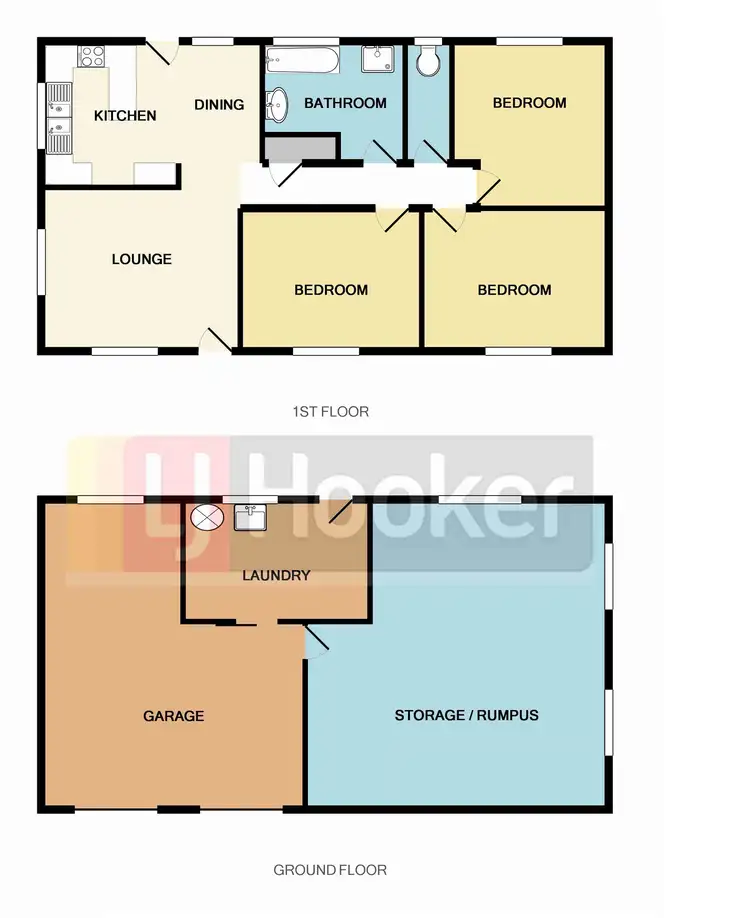 Floorplan of Homely house listing, 29 Bellatrix Drive, Kingston QLD 4114