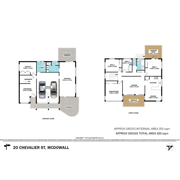 Floorplan of Homely house listing, 20 Chevalier Street, Mcdowall QLD 4053