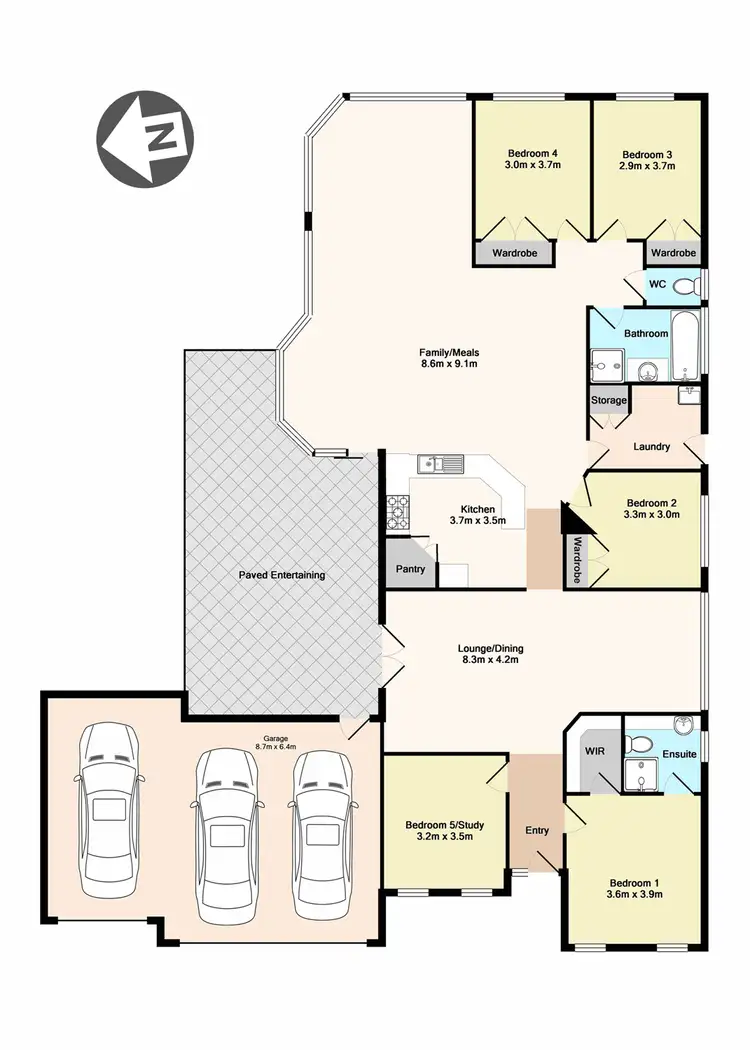 Floorplan of Homely house listing, 514 Pacific Highway, Mount Colah NSW 2079