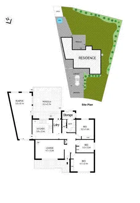 Floorplan of Homely house listing, 8 Kuala Close, Dean Park NSW 2761
