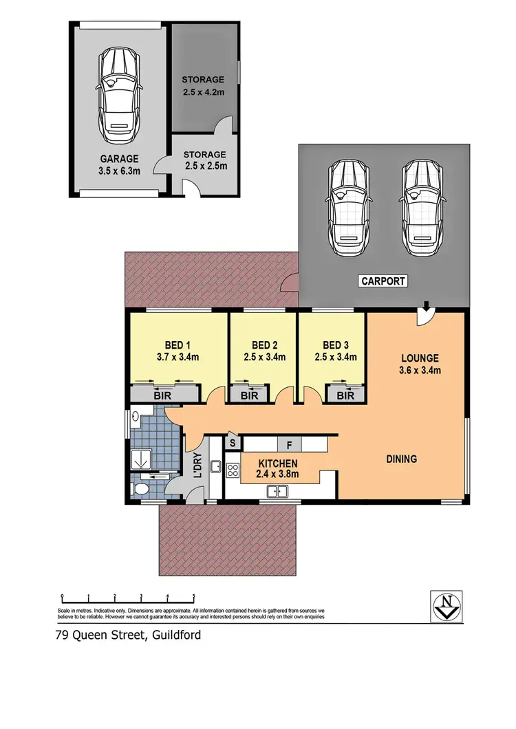 Floorplan of Homely house listing, 79 Queen Street, Guildford NSW 2161