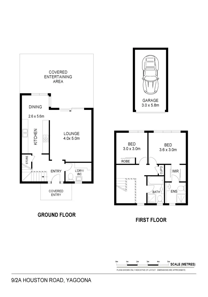 Floorplan of Homely townhouse listing, 9/2a Houston Road, Yagoona NSW 2199