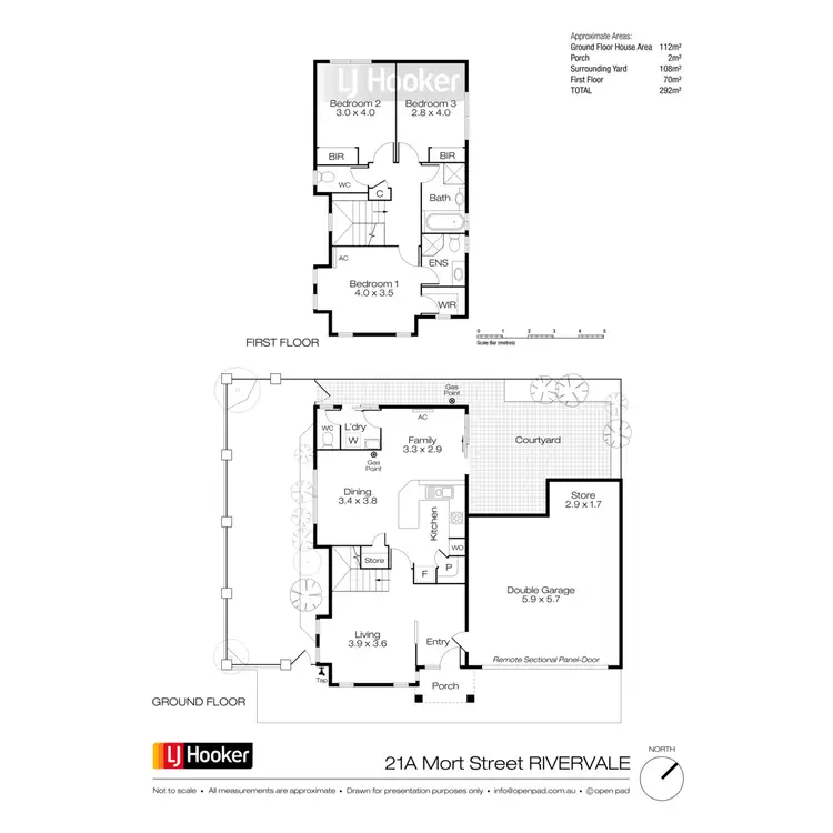Floorplan of Homely townhouse listing, 21A Mort Street, Rivervale WA 6103