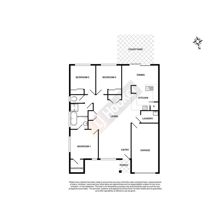 Floorplan of Homely villa listing, 17/359 Warrigal Road, Eight Mile Plains QLD 4113
