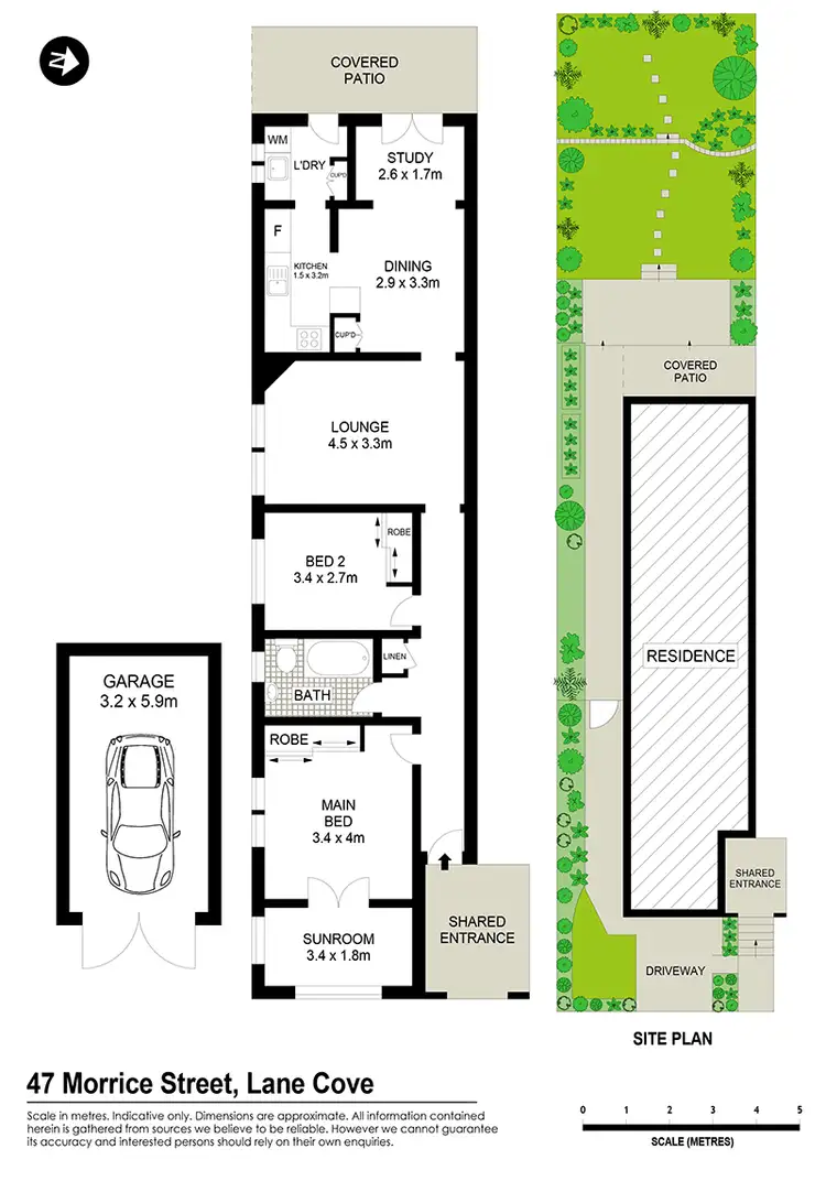 Floorplan of Homely house listing, 47 Morrice St, Lane Cove NSW 2066
