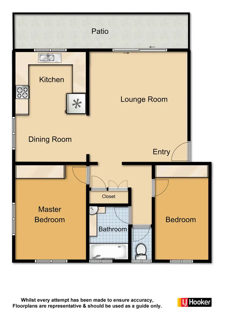 Floorplan of Homely unit listing, 3/31 Gordon Parade, Everton Park QLD 4053