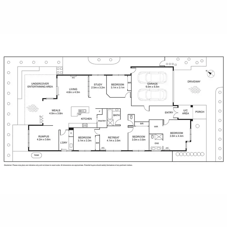 Floorplan of Homely house listing, 21 Citybay Drive, Point Cook VIC 3030