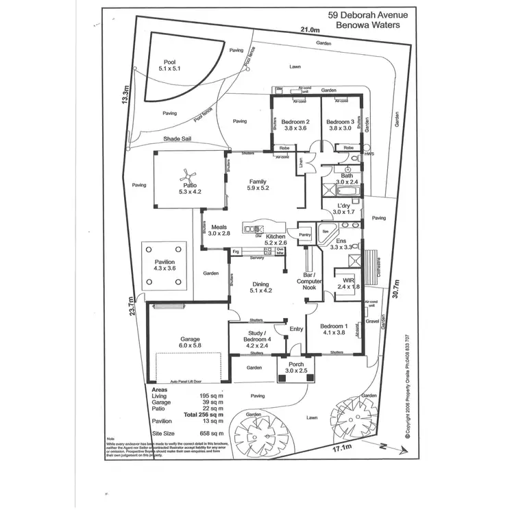 Floorplan of Homely house listing, 59 Deborah Avenue, Benowa Waters QLD 4217