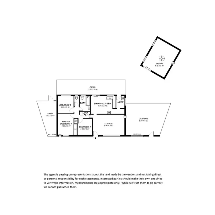 Floorplan of Homely house listing, 6 Lillee Avenue, Brahma Lodge SA 5109