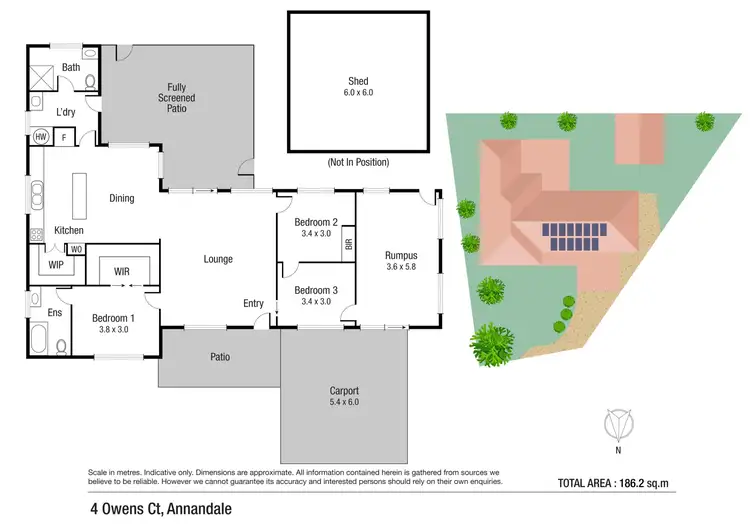 Floorplan of Homely house listing, 4 Owens Court, Annandale QLD 4814