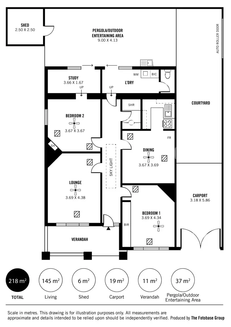 Floorplan of Homely house listing, 55 Botting Street, Albert Park SA 5014