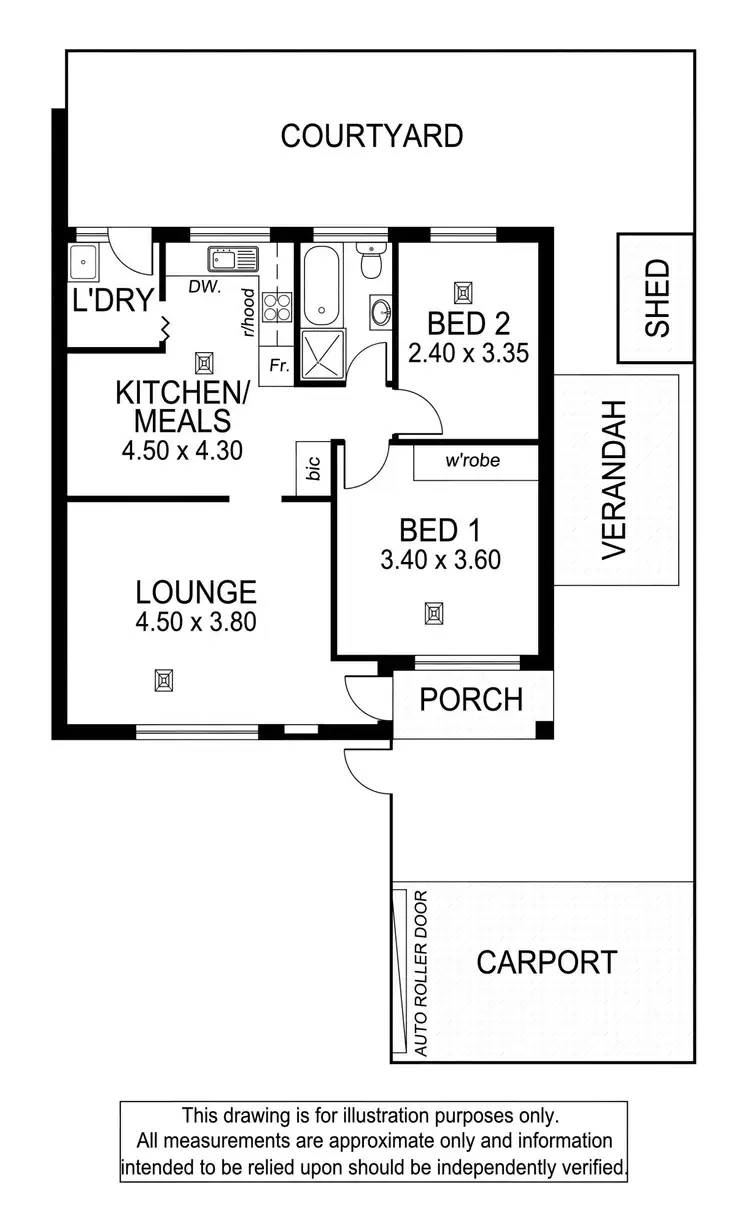 Floorplan of Homely house listing, 6/17 Thirza Avenue, Mitchell Park SA 5043
