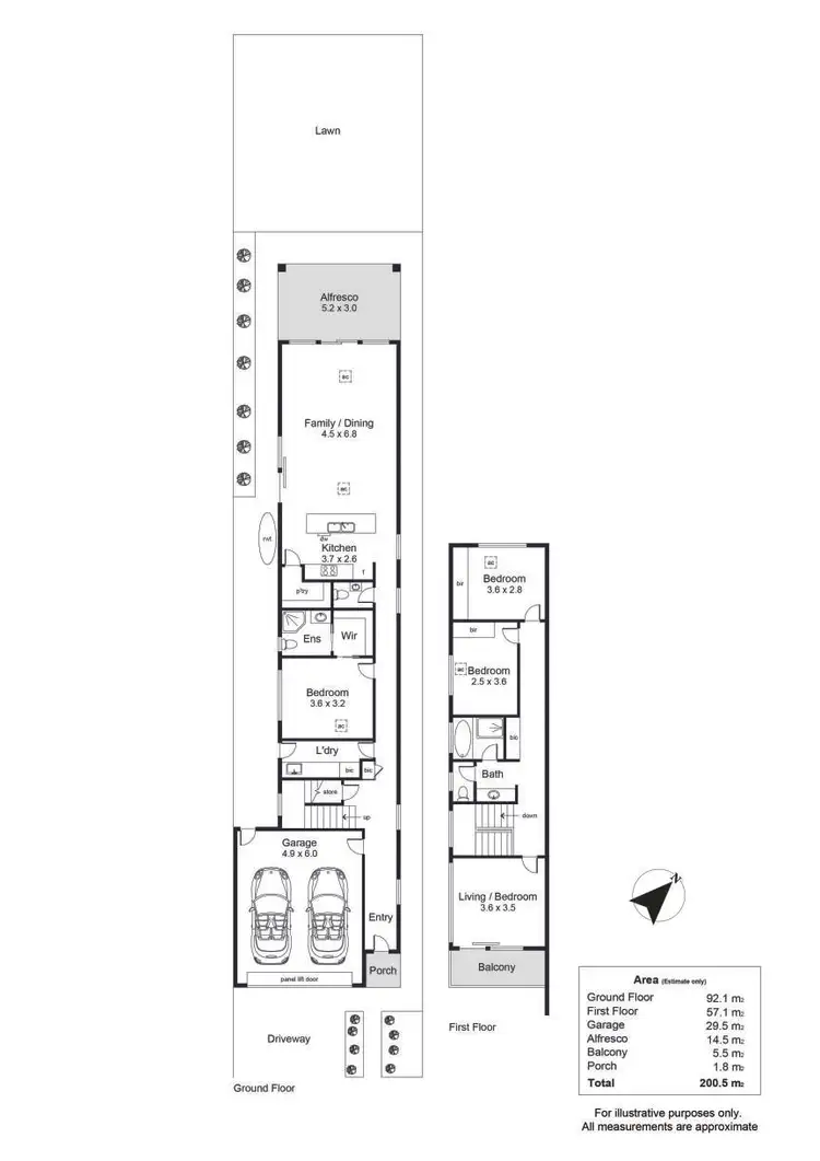 Floorplan of Homely house listing, 22 Barnes Avenue, Northfield SA 5085