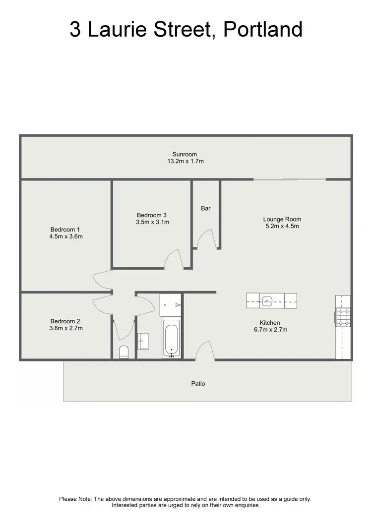 Floorplan of Homely house listing, 3 Laurie Street, Portland NSW 2847