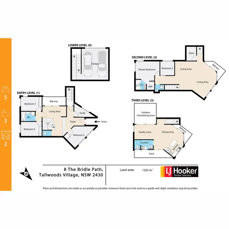 Floorplan of Homely house listing, 8 The Bridle Path, Tallwoods Village NSW 2430