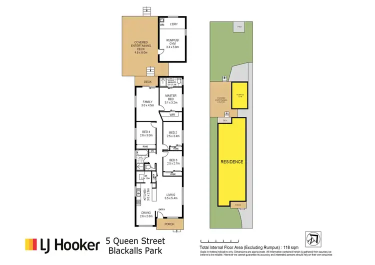 Floorplan of Homely house listing, 5 Queen Street, Blackalls Park NSW 2283
