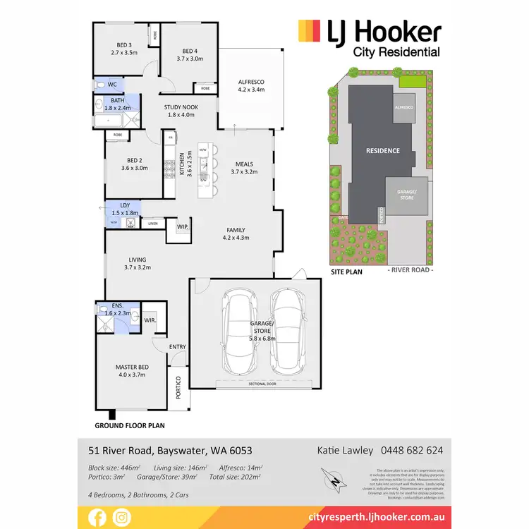 Floorplan of Homely house listing, 51 River Road, Bayswater WA 6053