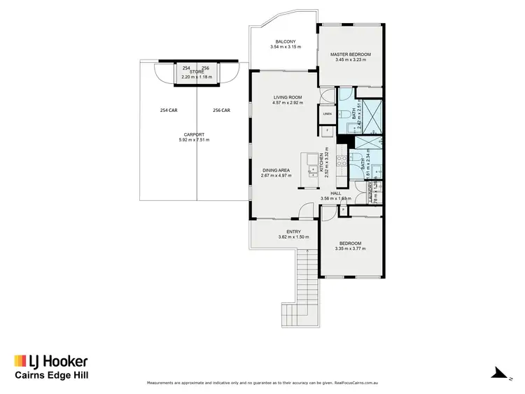 Floorplan of Homely unit listing, 256/2 Keem Street, Trinity Beach QLD 4879