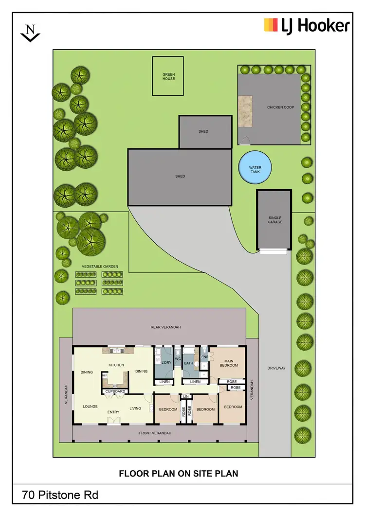 Floorplan of Homely house listing, 70 Pitstone Road, Young NSW 2594