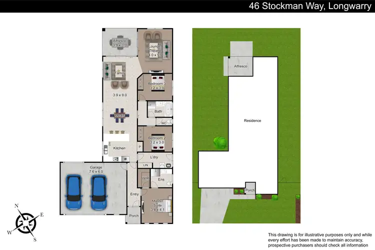 Floorplan of Homely house listing, 46 Stockman Way, Longwarry VIC 3816