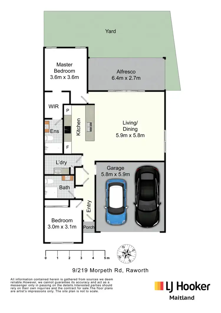 Floorplan of Homely unit listing, 12/219 Morpeth Road, Raworth NSW 2321