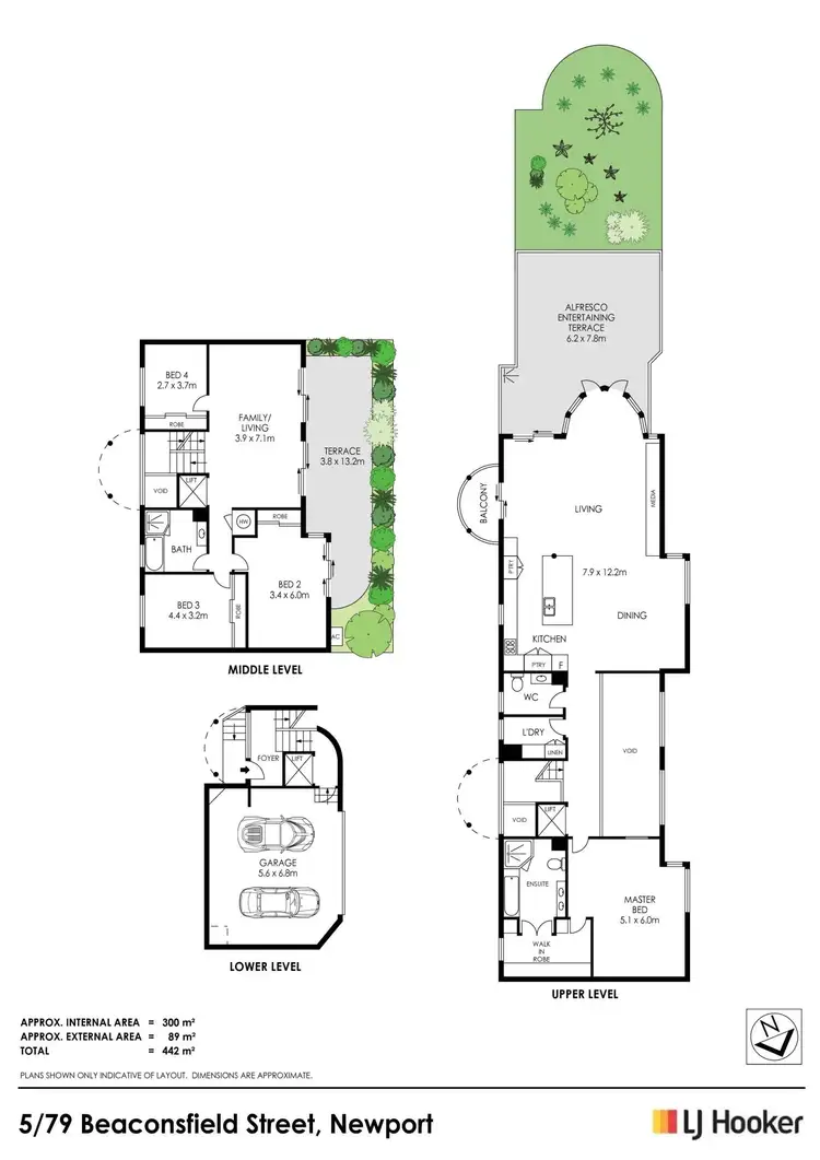 Floorplan of Homely apartment listing, 5/79-81 Beaconsfield Street, Newport NSW 2106