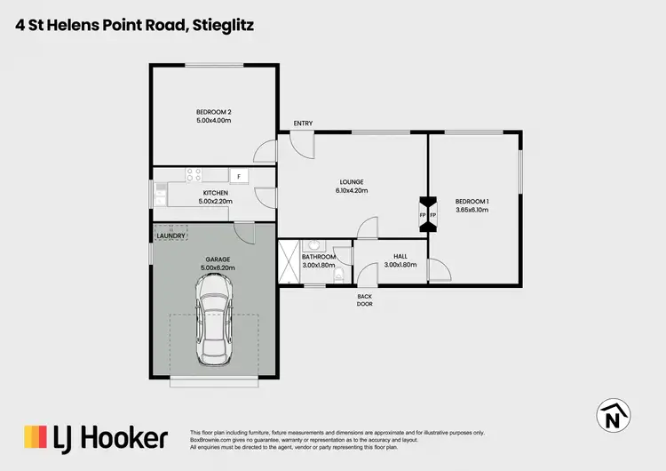Floorplan of Homely house listing, 4 St Helens Point Road, St Helens TAS 7216