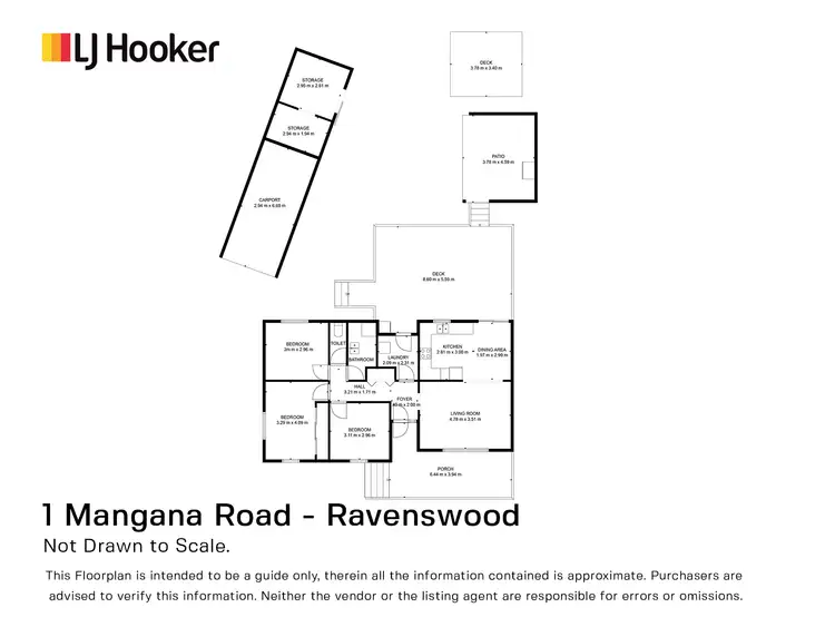 Floorplan of Homely house listing, 1 Mangana Street, Ravenswood TAS 7250