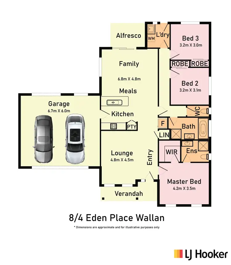 Floorplan of Homely house listing, Unit 8, 4 Eden Place, Wallan VIC 3756