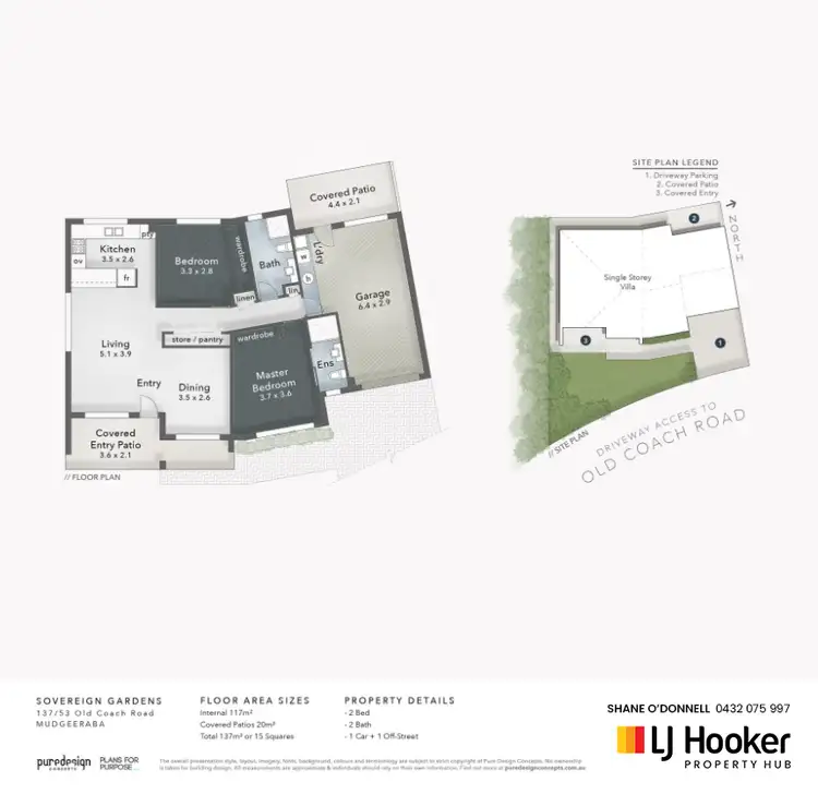 Floorplan of Homely unit listing, 137/53 Old Coach Road, Tallai QLD 4213