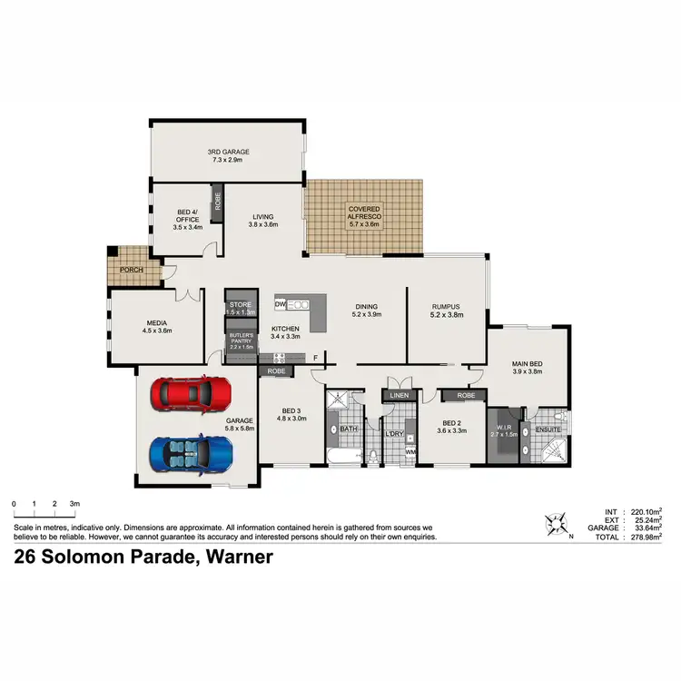 Floorplan of Homely house listing, 26 Solomon Parade, Warner QLD 4500