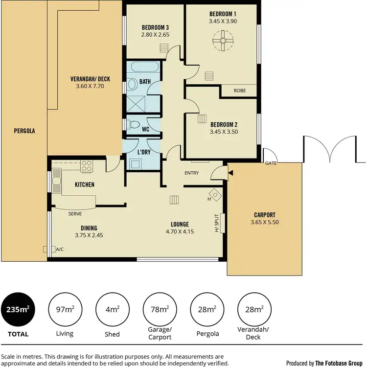 Floorplan of Homely house listing, 24 Leabrook Drive, Para Hills SA 5096