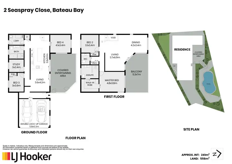 Floorplan of Homely house listing, 2 Seaspray Close, Bateau Bay NSW 2261