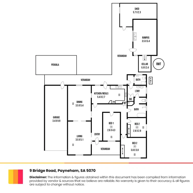 Floorplan of Homely house listing, 9 Bridge Road, Payneham SA 5070