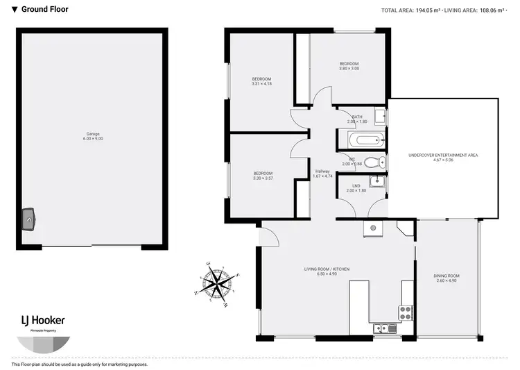 Floorplan of Homely house listing, 111 Hookey Street, Rokeby TAS 7019
