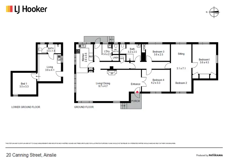 Floorplan of Homely house listing, 20 Canning Street, Ainslie ACT 2602