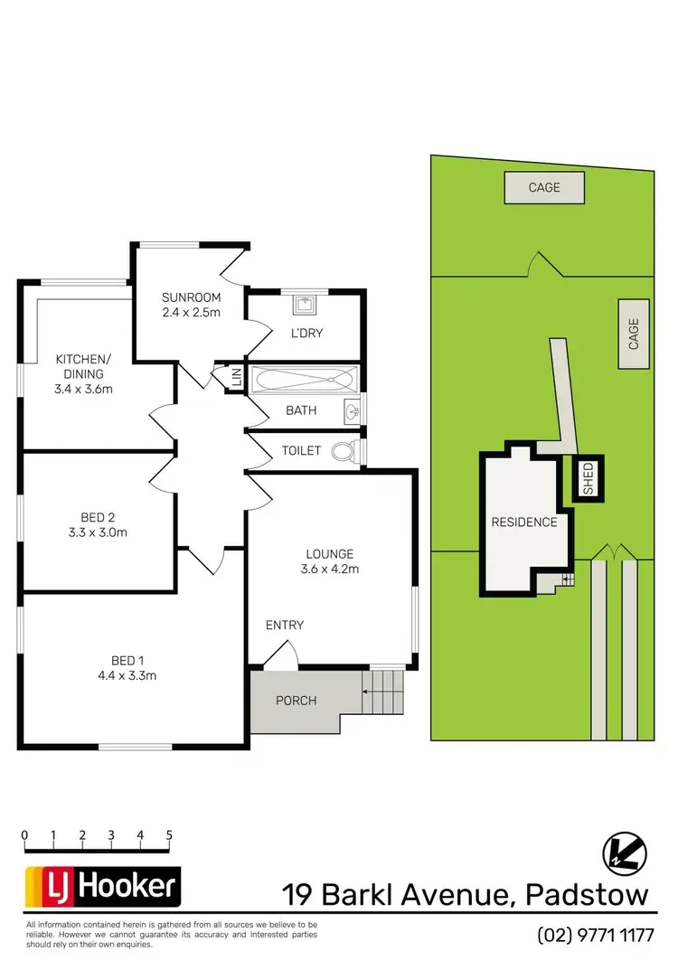 Floorplan of Homely house listing, 19 Barkl Avenue, Padstow NSW 2211