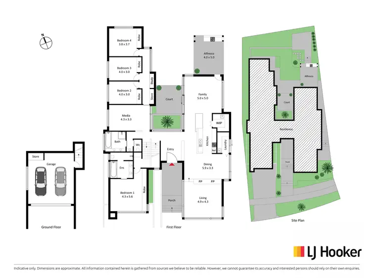 Floorplan of Homely house listing, 71 Aprasia Avenue, Googong NSW 2620