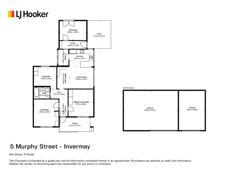 Floorplan of Homely house listing, 5 Murphy Street, Invermay TAS 7248