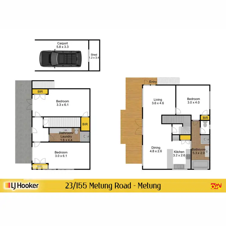Floorplan of Homely unit listing, 23/155 Metung Road, Metung VIC 3904