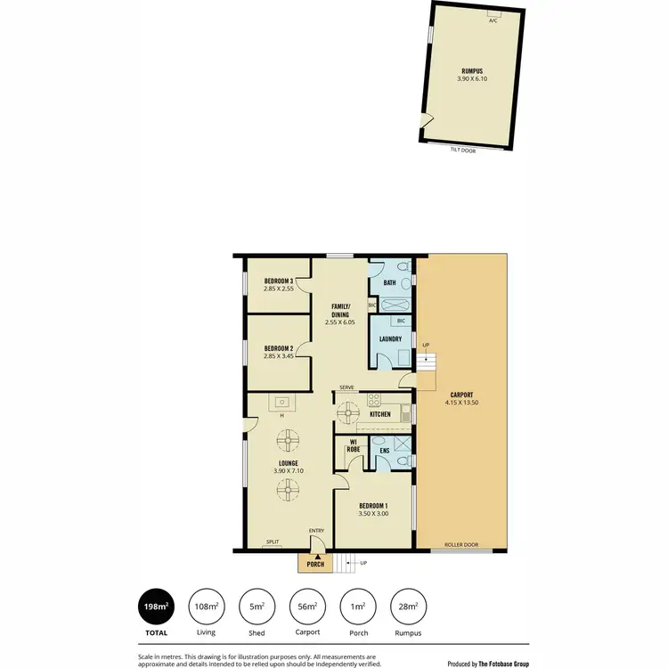 Floorplan of Homely house listing, 43 Grenadier Road, Elizabeth East SA 5112