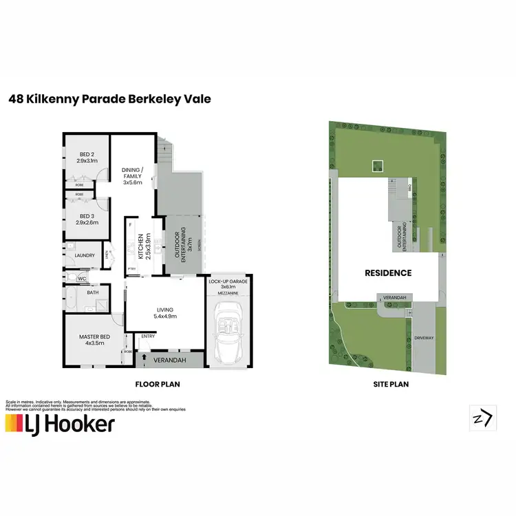 Floorplan of Homely house listing, 48 Kilkenny Parade, Berkeley Vale NSW 2261