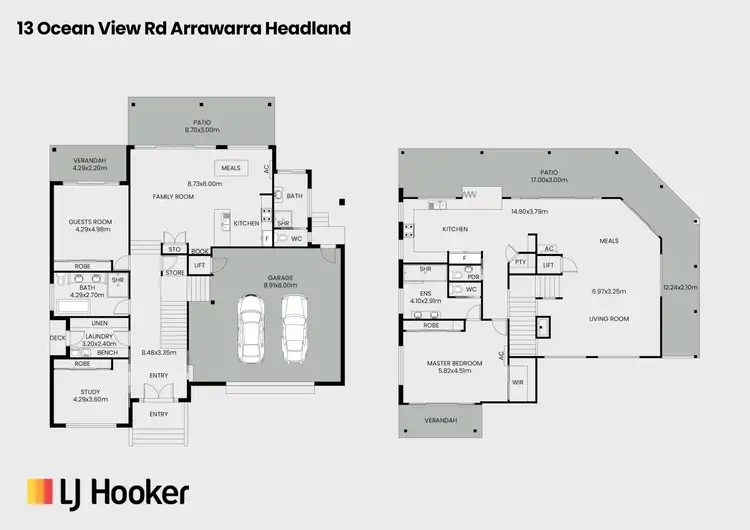 Floorplan of Homely house listing, 13 Ocean View Road, Arrawarra Headland NSW 2456