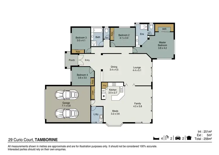 Floorplan of Homely rural property listing, 29 Curio Court, Tamborine QLD 4270