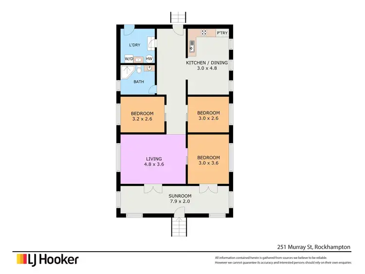 Floorplan of Homely house listing, 251 Murray Street, Rockhampton QLD 4700