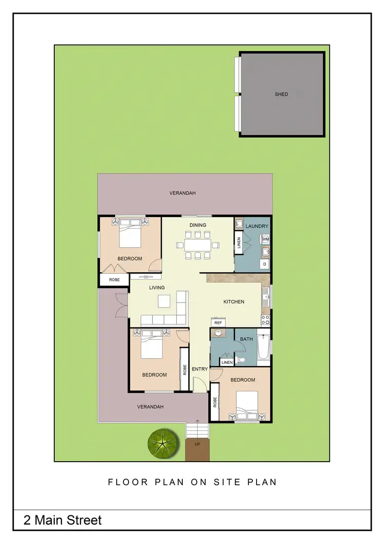 Floorplan of Homely house listing, 2 Main Street, Young NSW 2594