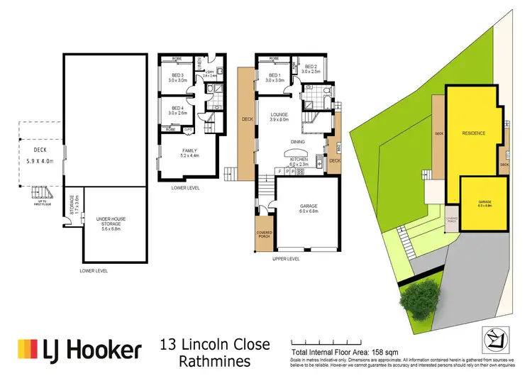 Floorplan of Homely house listing, 13 Lincoln Close, Rathmines NSW 2283
