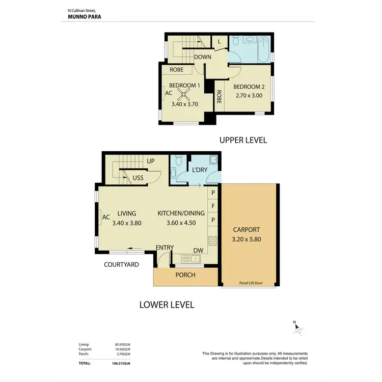 Floorplan of Homely house listing, 10 Callinan Street, Munno Para SA 5115