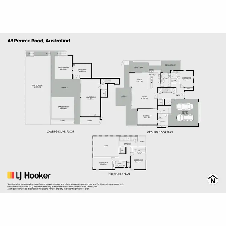 Floorplan of Homely house listing, 49 Pearce Road, Australind WA 6233